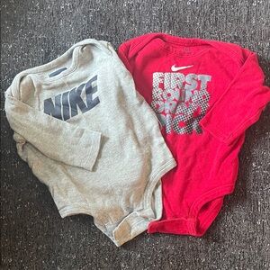 Nike Kids Long Sleeve Onesie Bundle